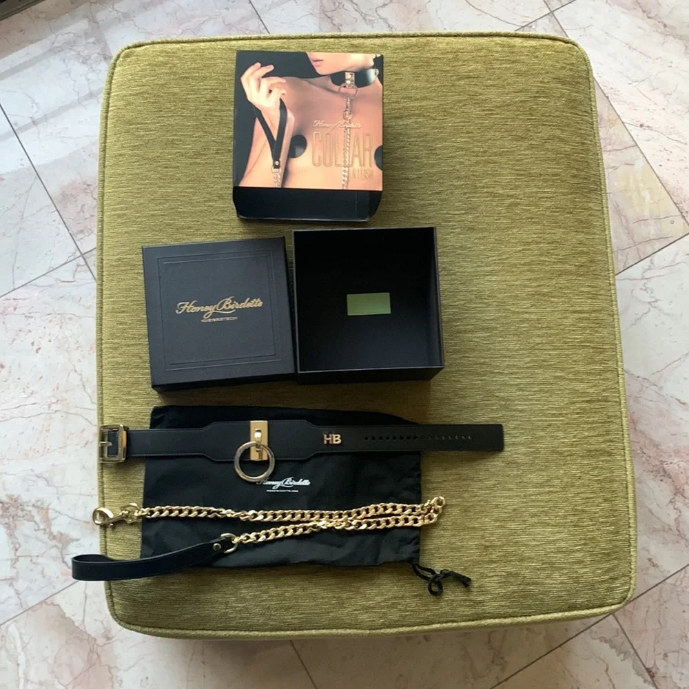 HONEY BIRDETTE 💋💋FASHION FETISH
LEATHER COLLAR - Picture 12 of 15